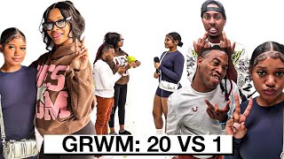 GRWM for a 20 VS 1 with EKANE LAHMIKE DESHAE SHAMAR [upl. by Malita185]