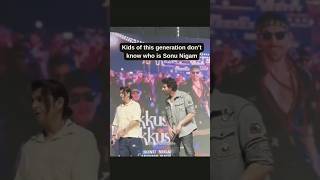 Kids dont know who is Sonu Nigam this video has broken my heart 💔  singing shorts sonunigam [upl. by Cobbie755]