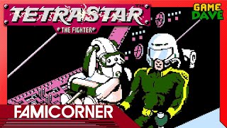 MODE 7 Famicom Shooter  TetraStar The Fighter  FamiCorner Ep 18  Game Dave [upl. by Aizahs846]