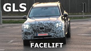 Mercedes Erlkönig GLS Facelift II X167 2025  GLS MoPf  4K SPY VIDEO [upl. by Ferde]