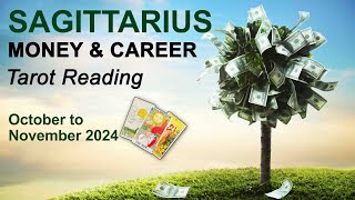 SAGITTARIUS MONEY amp CAREER TAROT READING quotHERE COMES THE SUNquot October to November 2024 moneytarot [upl. by Eitten]