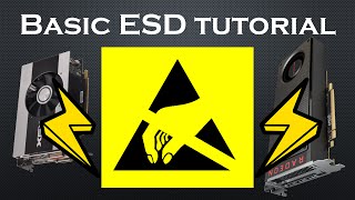 Tutorial Basic ESD tutorial Static electricity ESD damage etc [upl. by Anbul769]