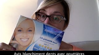 Avis sur le blanchiment des dents gouttières [upl. by Gilda698]