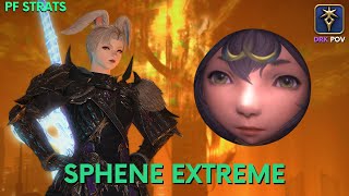 Sphenes Burden Extreme 1st clear  DRK PoV  Aether PF  FFXIV [upl. by Vevina]