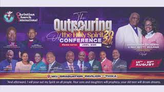 OUTPOURING OF THE HOLY SPIRIT CONFERENCE DAY 1 [upl. by Donell761]