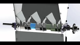 Fonctionnement des cannelures pour semoir [upl. by Aissak]