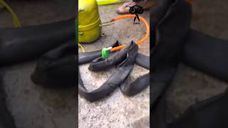 DIY made tyre inflator pump shorts [upl. by Leirza]