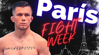 DAY 1 FIGHT WEEK en PARÍS  UFC 2024 DANI BAREZ vs VICTOR ALTAMIRANO [upl. by Htor]