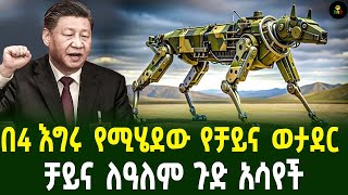 በ4 እግሩ የሚሄደው የቻይና ወታደር  ቻይና ለዓለም ጉድ አሳየች [upl. by Roth]