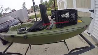 Lifetime Tamarack Angler 100 Fishing Kayak Budget Modifications [upl. by Teak]