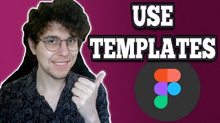 How To Use Templates In Figma [upl. by Dielu]