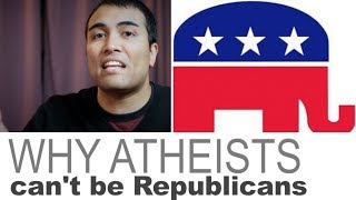 Why atheists CANT BE Republicans [upl. by Hara]