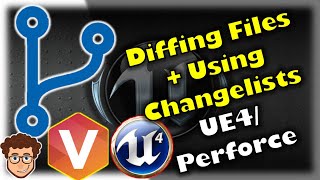 Diffing Files and Using Changelists in Perforce  Unreal and Perforce P4V Tutorial Part 2 [upl. by Abagael]