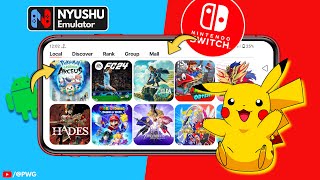 How to setup Nyushu Emulator on Android  New Nintendo Switch Emulator [upl. by Meirrak473]