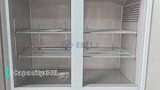 2 Solid Door SnackTable Counter Chiller [upl. by Sanborne377]