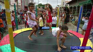 Aluguel de cama elÃ¡stica em Blumenau  PulaPula e Piscina de Bolinhas [upl. by Derward597]