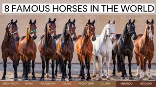 the eight famous horses in the world with the strongest genes [upl. by Kelcey]