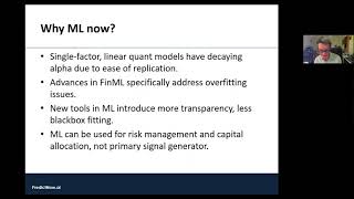 financial machine learning [upl. by Ivey]