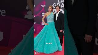 MajoAguilar conquista la alfombra roja de Latin GRAMMY con vestido de princesa 👸 [upl. by Behnken974]