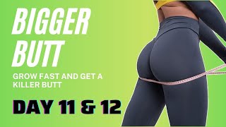 10 Minute Buttocks Workout For A Bigger Butt At Home  Day 11 amp 12  30 Day Weight Loss Challenge [upl. by Adia611]