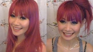 How To Cut BluntStraight Bangs at Home [upl. by Seabury710]