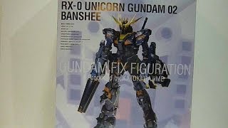 Bandai Gundam Fix Figuration Metal Composite 1011 RX0 Gundam Unicorn 02 Banshee Review [upl. by Burg]