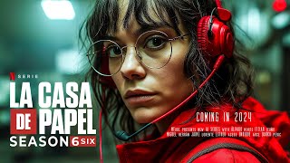 MONEY HEIST Season 6 — Official AI Trailer 2024  La Casa De Papel [upl. by Atahs]