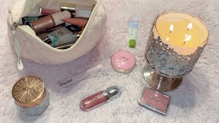 ASMR ✨What’s In My Makeup Bag ✨ RummagingNo Talking [upl. by Ahsiemal474]