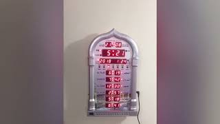 ISLAMIC MOSQUE CLOCK [upl. by Sulecram]