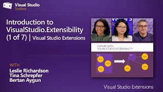 Introduction to VisualStudioExtensibility 1 of 7  Visual Studio Extensions [upl. by Skelton]