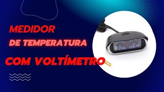 MEDIDOR DE TEMPERATURA MODELO TV COM VOLTÍMETRO JUNTA DE CABEÇOTE QUEIMAR NUNCA MAIS [upl. by Arotal824]