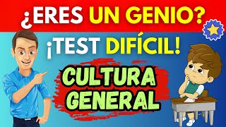 ¡Sólo Pocos Pueden 🧐 ¿Eres Capaz De RESPONDER CORRECTAMENTE Todas Las PREGUNTAS de CULTURA GENERAL [upl. by Ttoile316]