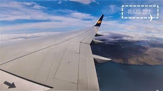 Icelandair Boeing 757200 scenic approach and landing Keflavik KEFBIKF [upl. by Yehc]