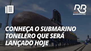 Lula e Macron inauguram submarino Tonelero no Rio de Janeiro  Jornal Gente [upl. by Adnahsor]