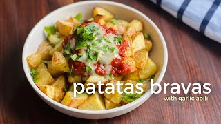 Air Fryer Patatas Bravas [upl. by Iknarf]