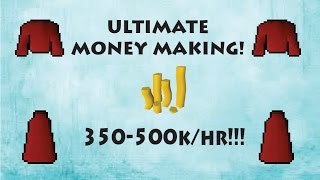 Runescape 2007  Money Making Guide 350k [upl. by Linsk946]