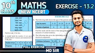 Class 10 Maths Chapter 13  Statistics  Exercise 132 Solutions [upl. by Rimhsak899]