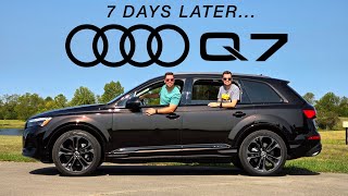 2025 Audi Q7  Did 7 Days PROVE the Refreshed Q7 Has Upped its Game [upl. by Lanita]