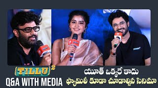 Tillu Square Team Q amp A With Media  Siddu Jonnalagadda  Anupama Parameswaran  Naga Vamsi [upl. by Fiona338]