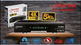 StarSat SR 230H 4K 5G مواصفات الموديل الجديد 2024 [upl. by Ehcor]