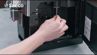 How to clean the coffee funnel in your Saeco machine [upl. by Ahsyas386]