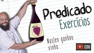 Exercícios de Predicado Prof Noslen [upl. by Sakmar]