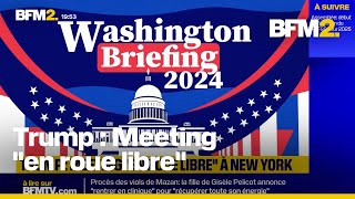 Insultes dérapages… le meeting “en roue libre” du camp Trump au Madison Square Garden [upl. by Quillon]