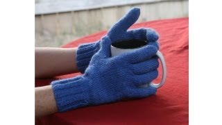 Learn to Knit Gloves Parts 19 [upl. by Aciram432]