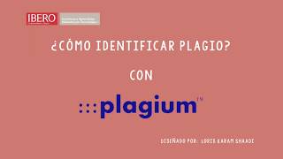 ¿Cómo identificar plagio con Plagium [upl. by Aisenet]