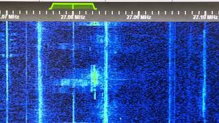 27080 MHz FM Data Bursts or Pager Paging On 27MHz CB Radio Band  Via G8JNJ SDR 15 December 2023 [upl. by Alesiram]