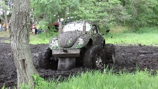 Perkins Spring Mud Bog  VW Bug Mud Bogging [upl. by Nahtonoj]