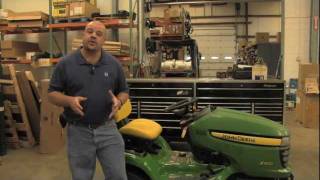 Dont Know Ask Joe 5 Tips on Troubleshooting a Lawnmower John Deere X300 [upl. by Rammus]