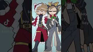 Eddsworld Christmas edit Santa tell me eddsworld christmas advent arianagrande santaclaus [upl. by Ahsiram]