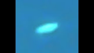 Discoidal turquoise object in the sky [upl. by Sykleb]